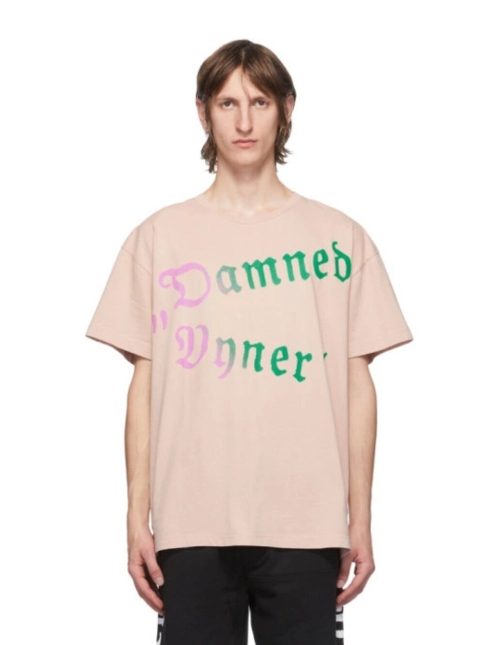 Vyner Articles Pink Gradient Vision Damned T-Shirt Size Medium
